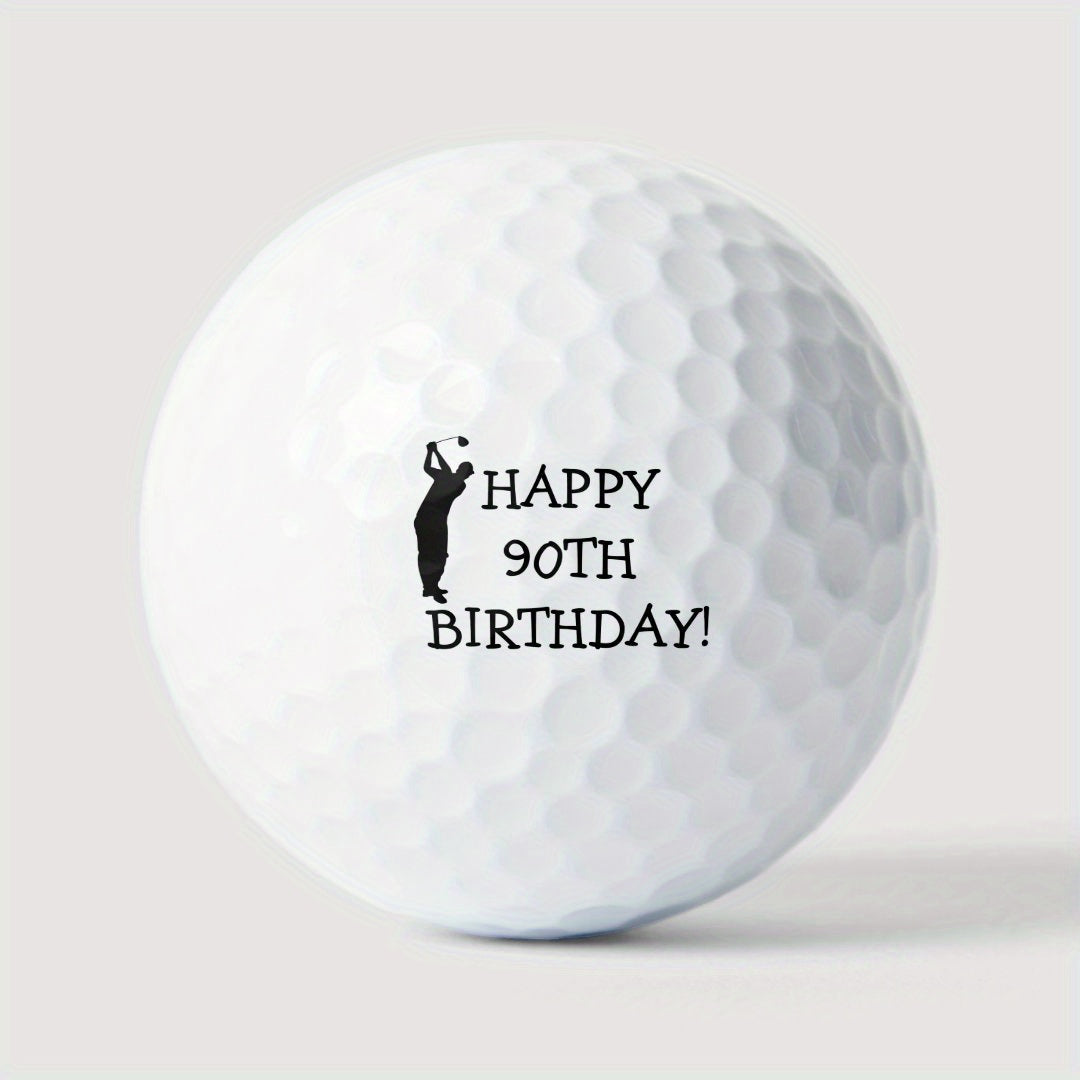 3/6/12pcs Customized birthday golfer fun gifts for 40 years old 50 years old 60 years old 70 years old 80 years old 90 years old happy dad golf gift
