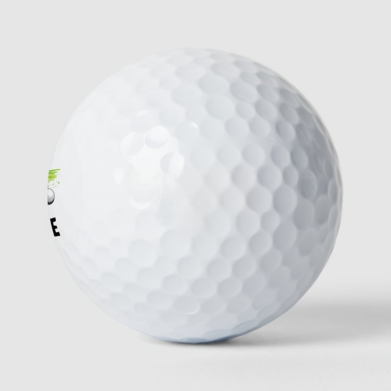 Let'S Use Golf Flags to Play Par with Standard Round Rubber Double-Layer Balls, a Gift for a Qualified Golfer.